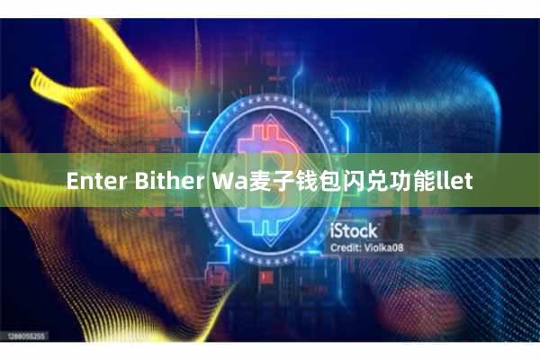 Enter Bither Wa麦子钱包闪兑功能llet