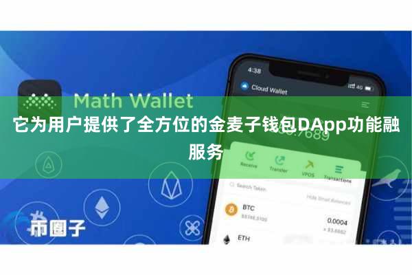 它为用户提供了全方位的金麦子钱包DApp功能融服务