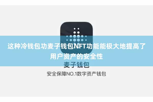 这种冷钱包功麦子钱包NFT功能能极大地提高了用户资产的安全性